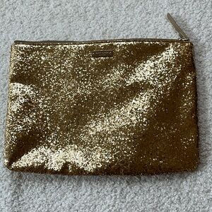 Kate spade gold clutch bag